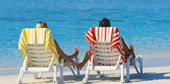 Beach Chairs on the beach Panama Hard Rock Hotel 